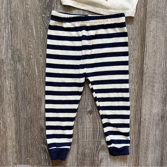 PJ Essentials Baby “Im Stuffed” Thanksgiving 2 Piece Pajama Set - Picture 3 of 5